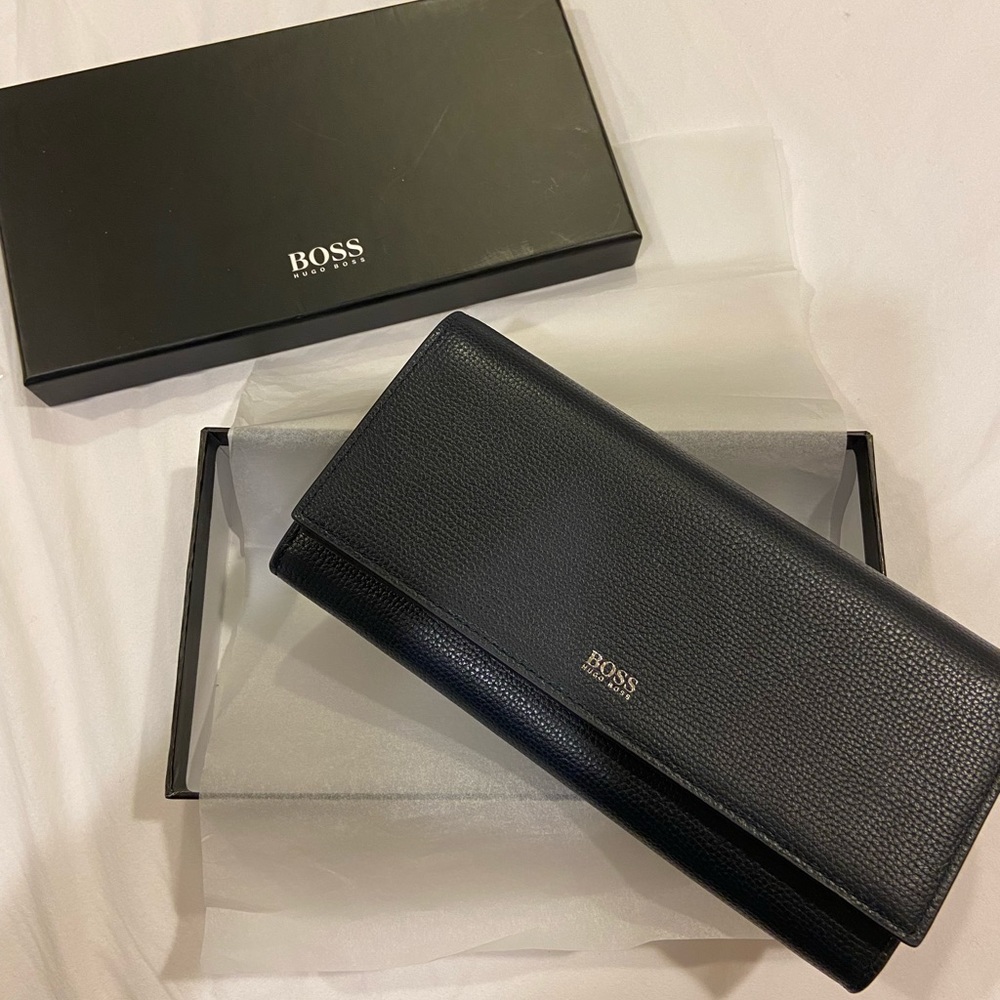 Authentic Hugo Boss Wallet with Tags